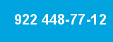 922 448-77-12 922 448-77-12